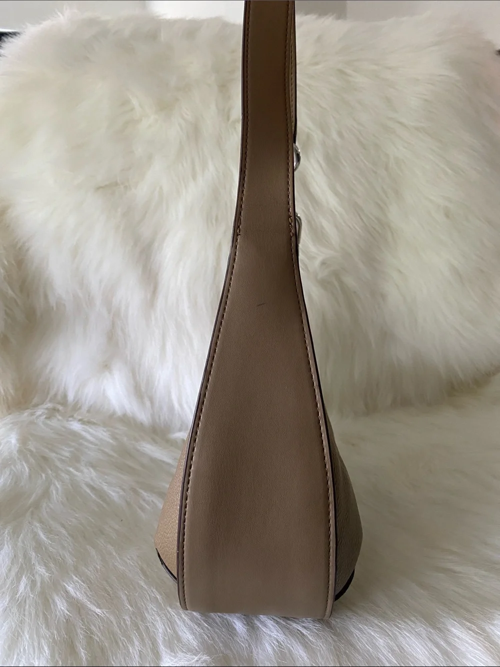 DKNY Thyme Medium Hobo Bag in Taupe